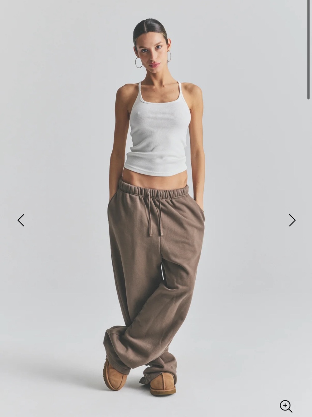 Elwood Clothing Core Straight Leg Sweatpant Vintage Brown size Small